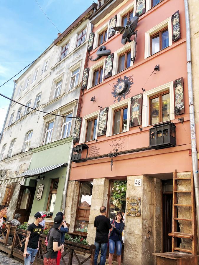 Apartments Near Rynok Square On Staroyevreyska And Fedorova Streets 利沃夫 外观 照片